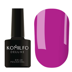 Гель-лак Komilfo Kaleidoscopic Collection K012 (ягодный фиолетовый, неоновый), 8 мл, Объем: 8 мл
, Цвет: 012