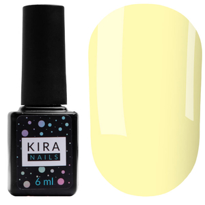Kira Nails Color Base 004 (банановый желтый), 6 мл, Цвет: 004