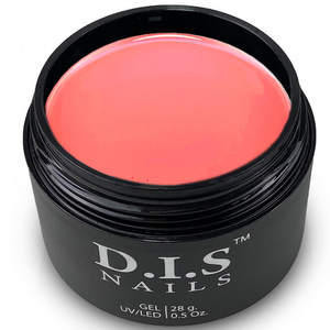 Гель для наращивания DIS Nails Hard Cover Coral, 28 г, Цвет: Coral