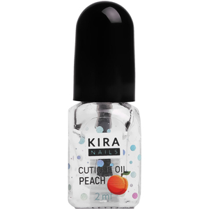 Kira Nails Cuticle Oil Peach - масло для кутикули, персик, 2 мл, Об`єм: 2 мл, Аромат: Персик