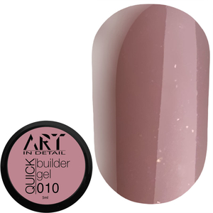 Гель для наращивания ART QUICK Builder Gel №010, 5 мл, Объем: 5 мл
, Цвет: 010