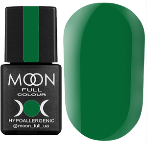 Гель-лак MOON FULL color Gel polish №244 (зеленый), 8 мл