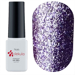 Гель-лак Molekula DIAMOND №505 (лавандовий, мікроблеск), 6 мл
