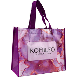 Сумка Komilfo 25*30*14 см, фиолетовая