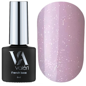 Valeri Base Opal №052 (нежно-розовый с микроблеском), 6 мл, Объем: 6 мл, Цвет: 052
