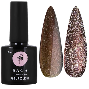 Гель-лак светоотражающий SAGA Cat Chameleon, №6, 8 мл, Цвет: 6
