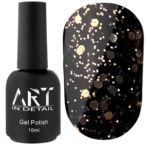 ART Hive Top Gold - топ с шестигранниками без липкого слоя, 10 мл, Цвет: Gold