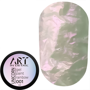 Гель-краска ART UNICORN Gel Paint №001, 5 мл, Цвет: 001
