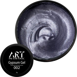 Гель для дизайна ногтей ART Gypsum Gel №003 Violet Metal, 5 г, Цвет: 003