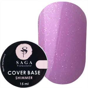 SAGA Cover Base Shimmer 02, 15 мл, Все варианты для вариаций: 02
