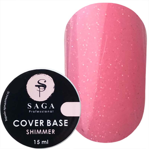 SAGA Cover Base Shimmer 04, 15 мл, Все варианты для вариаций: 04

