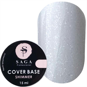 SAGA Cover Base Shimmer 011, 15 мл, Цвет: 011