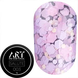 Гель для дизайна ART Salute Gel №003, 5 г, Цвет: 003