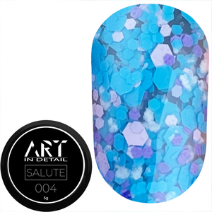 Гель для дизайна ART Salute Gel №004, 5 г, Цвет: 004