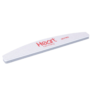 Пилка-баф для нігтів Heart Half 180/180, Абразивність: 180/180