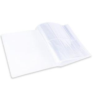 Альбом для слайдеров прозрачный, размер ячейки 7,5x11 см, 20 листов на 160 слайдеров, Цвет: Прозрачный
