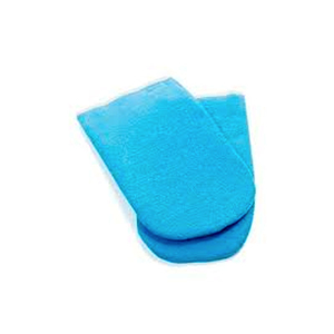 Махрові рукавиці для парафінотерапії блакитні