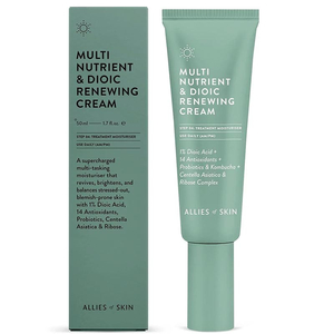 Крем оновлюючий з дієвою кислотою Allies of Skin Multi Nutrient & Dioic Renewing Cream 50 мл