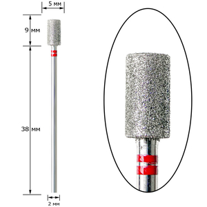 Насадка алмазная Nisima, цилиндр, P840f050