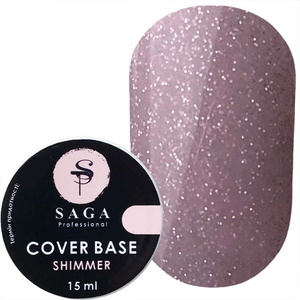 SAGA Cover Base Shimmer 08, 15 мл, Цвет: 08