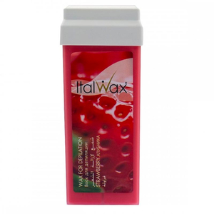 Воск в кассете ItalWax клубника 100 мл, Объем: 100 мл, Аромат: Клубника

