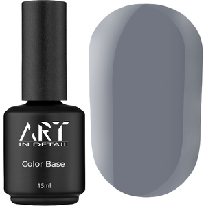 База кольорова ART Color Base №018, Dim Gray, 15 мл, Об`єм: 15 мл, Колір: 18