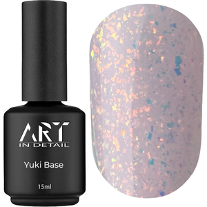 База з пластівцями ART Yuki Base №YB001, 15 мл, Об`єм: 15 мл, Колір: YB001