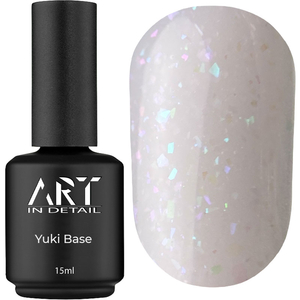 База з пластівцями ART Yuki Base №YB003, 15 мл, Об`єм: 15 мл, Колір: YB003