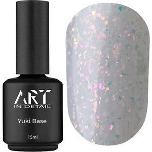 База з пластівцями ART Yuki Base №YB004, 15 мл, Об`єм: 15 мл, Колір: YB004