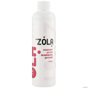 Знежирювач для брів ZOLA з ефектом загоєння та зволоження шкіри, 250 мл