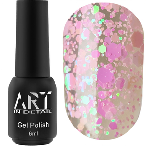 Гель-лак ART Confetti №C002, 6 мл, Цвет: C002