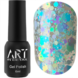 Гель-лак ART Confetti №C004, 6 мл, Цвет: C004