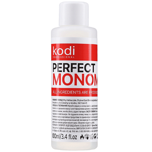 Monomer clear Kodi Professional - мономер прозорий, 100 мл, Об`єм: 100 мл, Колір: Прозорий