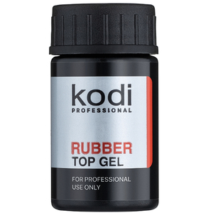 Kodi Rubber Top - каучуковий топ для гель-лаку, 14 мл (без пензля), Об`єм: 14 мл, Вид: Топ