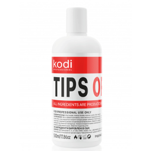 Kodi Tips Off - средство для снятия гель-лаков и искусственных ногтей, 500 мл, Объем: 500 мл, Вид: Средство для снятия гель-лака