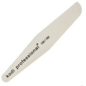 Пилка Kodi для ногтей Ромб White 100/180