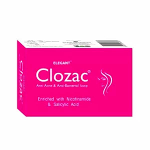 Противоспалительное мыло против акне Elegant Clozac Anti-Acne Soap 75г