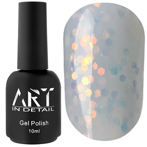 База з голографічними шестигранниками ART Miracle Base №005, 10 мл, Колір: 005