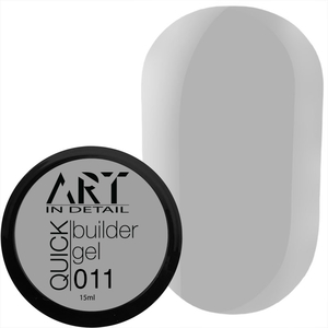 Гель для наращивания ART QUICK Builder Gel №011 Clear, 15 мл, Объем: 15 мл, Цвет: 011
