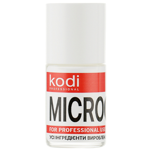 Kodi Professional Microgel - засіб для зміцнення натуральних нігтів, 15 мл, Об`єм: 15 мл
