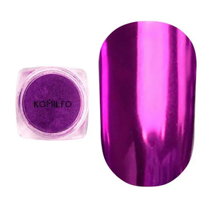 Komilfo Mirror Powder №008, фіолетовий, 0,5г, Колір: 008