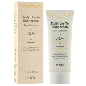 Сонцезахисний крем Purito Daily Go To Sunscreen SPF 50+ PA++++, 60 мл