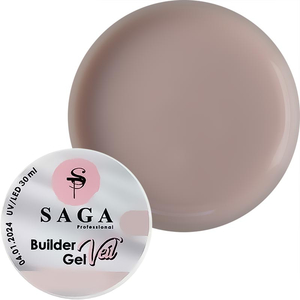 Гель для нарощування SAGA Builder Gel Veil №8 30 мл, Об`єм: 30 мл, Колір: 08