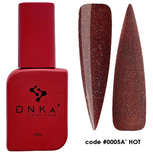 DNKa Cover Base №0005A' Hot, 12 мл, Колір: 05A'