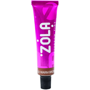 Zola Краска для бровей с коллагеном 15 мл (02 Warm brown), Объем: 15 мл, Цвет: 02 Warm brown
