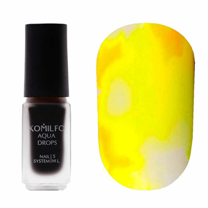 Komilfo Aqua Drops Yellow №004, 5 мл, Колір: 004