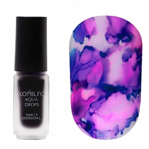 Komilfo Aqua Drops Purple №008, 5 мл, Колір: 008