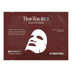 Восстанавливающая пептидная тканевая маска для лица Medi-Peel Bor-Tox Peptide Ampoule Mask 30 мл