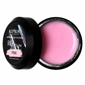 Komilfo Gel Premium Pink, 15 г, Об`єм: 15 г, Колір: Pink