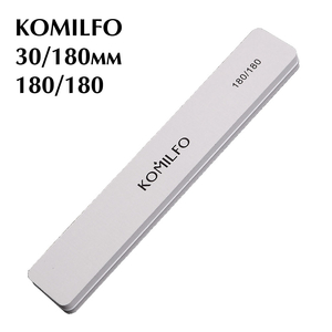 Шліфувальник Komilfo прямокутний сірий 180/180, 18 см